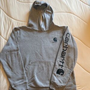 Carhartt Heather Gray Youth Hoodie
